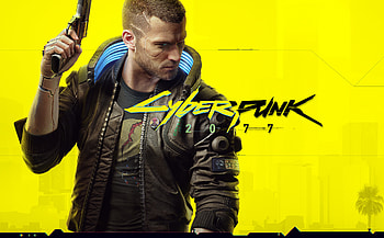 Cyberpunk 2077, Futuristic cityscape, Male protagonist, Gaming HD wallpaper