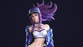 Akali Fan Art , akali-league-of-legends, league-of-legends, games, artstation HD wallpaper