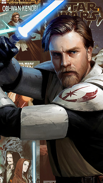 Obi Wan Kenobi, Movie, Starwars, Obiwan, Comic HD phone wallpaper