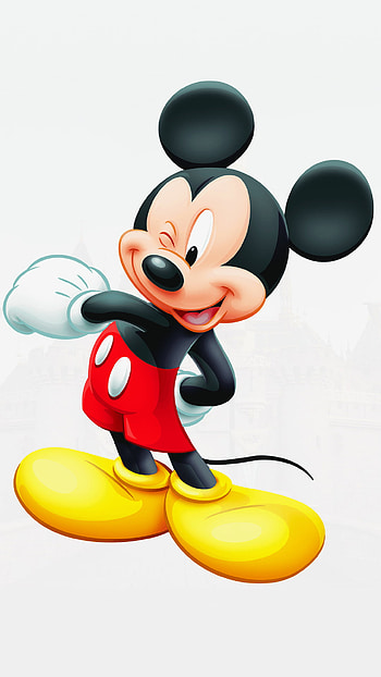 Mickey Mouse for home screen, Striking visuals, Disney's beloved character HD phone wallpaper