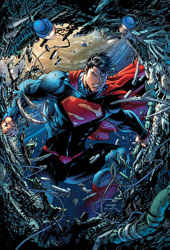 Superman Unchained, Jim Lee, DC Comics HD phone wallpaper