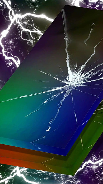 Screen Crack, Aesthetic HD phone wallpaper