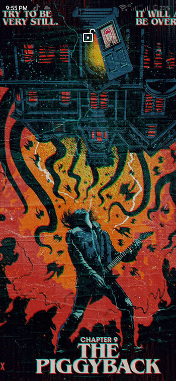 Eddie stranger things, orange, red HD phone wallpaper