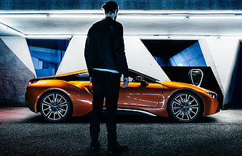 Bmw I8 Roadster Car, bmw-i8, bmw, cars, 2018-cars, artist, behance HD wallpaper