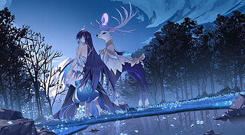 video game, Genshin Impact HD wallpaper