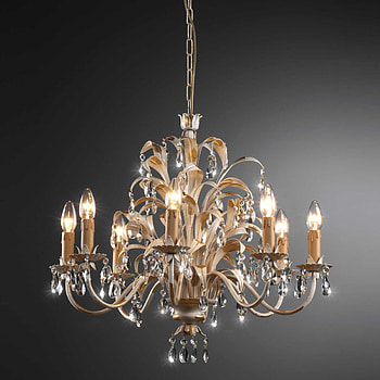 Ferro Luce chandelier, Candelabra style, Italian craftsmanship, Unique lighting fixture HD phone wallpaper