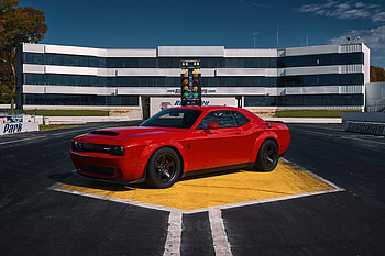 2018 Dodge Challenger SRT Demon, Mopar, Track, 2018, Red HD wallpaper