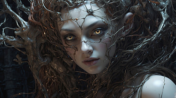 Nightmarish creature lurks around, Nightmare, creature, dark, scary, devil HD wallpaper