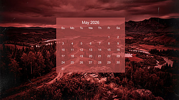 May 2026 — Calendar, May 2026 Calendar HD wallpaper