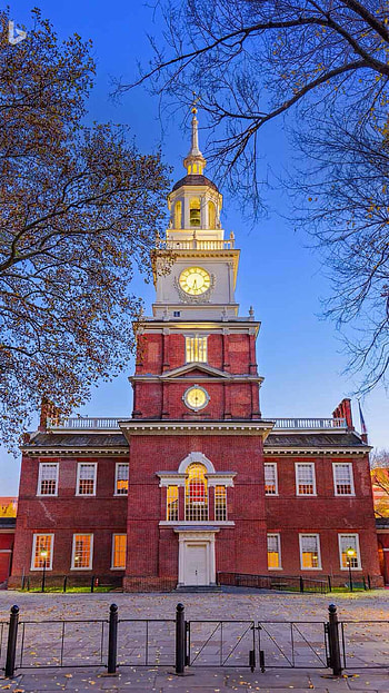 Pennsylvania travels, Independence Hall Philadelphia HD phone wallpaper