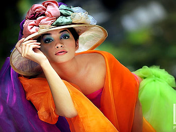 PRETTY FACE, elegant, style, colourful, lovely HD wallpaper