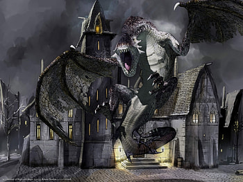 Fantasy, Dragons HD wallpaper