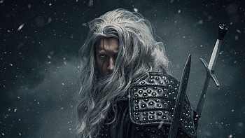 Geralt Of Rivia Witcher Cosplay , geralt-of-rivia, witcher, tv-shows, cosplay, artwork, artist, digital-art, netflix, henry-cavill HD wallpaper