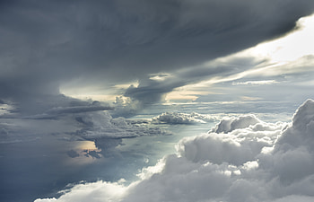 Clouds Sea Sky Sunlight graphy , sea-of-clouds, clouds, sky, graphy HD wallpaper