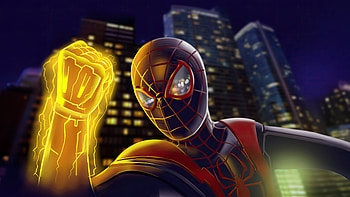 The Chronicles Of Spiderman, spiderman, miles-morales, superheroes, artwork, digital-art, artstation HD wallpaper