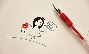 Get out of my Heart, abstract, graphy, love HD wallpaper
