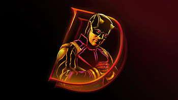 The Man Without Fear Daredevil, daredevil, superheroes, artist, artwork, digital-art, dark HD wallpaper