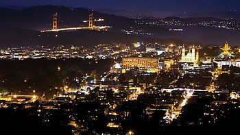 San Francisco From Twin Peaks F, San Francisco, architecture, graphy, USA, beautiful, cityscape, scenery, wide screen, , California HD wallpaper