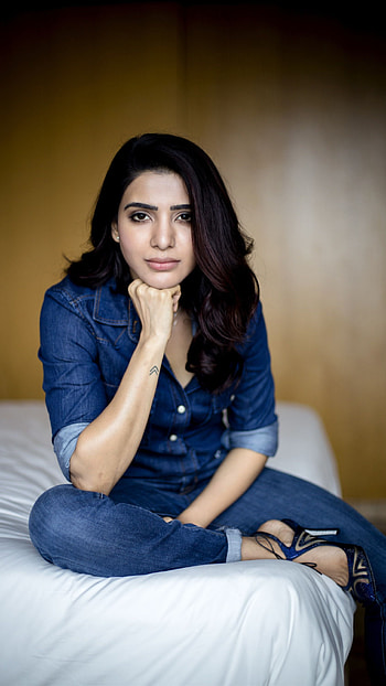 Samantha Akkineni, telugu actress, model HD phone wallpaper