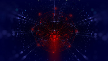 Abstract, Shining, Glare, Beams, Rays, Lines, Fractal HD wallpaper