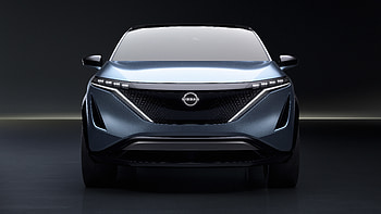 Front-view, Nissan Ariya, Electric car, 2019 HD wallpaper