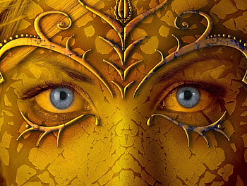 look into my eyes, blue, eyes, beautiful, color HD wallpaper