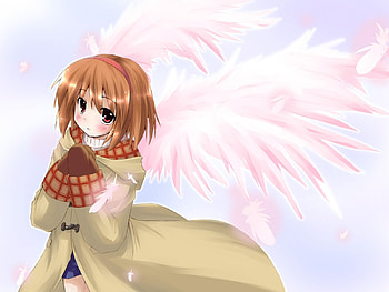 Anime, Angels HD wallpaper
