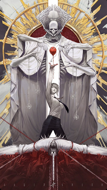 anime, religious_item, graph HD phone wallpaper