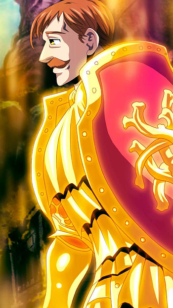 The Seven Deadly Sins, Escanor , fantasy art, Captivating visuals HD phone wallpaper