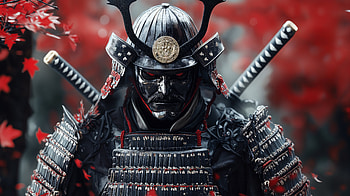 Majestic Samurai: Ultra, samurai, armor, warrior, sword HD wallpaper