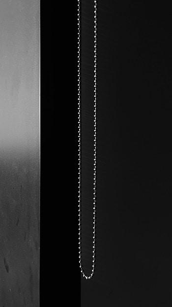 Dark, Beads, Wall, Bw, Chb HD phone wallpaper