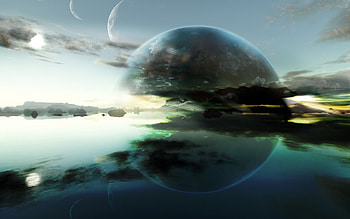 terragen-silver HD wallpaper
