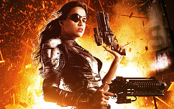 Michelle Rodriguez, Machete Kills, Chaotic , Action movie HD wallpaper