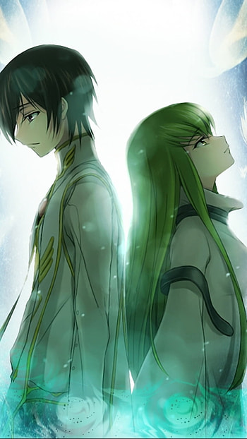 Lelouch Lamperouge, C.C. (Code Geass), Anime, Code Geass HD phone wallpaper