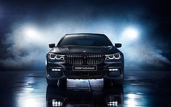 BMW 750i Black Ice Edition 2017 Front, bmw, cars, 2017-cars HD wallpaper