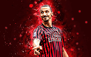 Zlatan Ibrahimovic, ac milan HD wallpaper