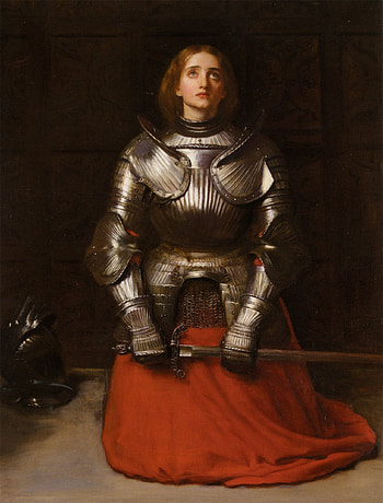 Joan of Arc, Painted narratives, Historical war scenes, Heroic leader HD phone wallpaper