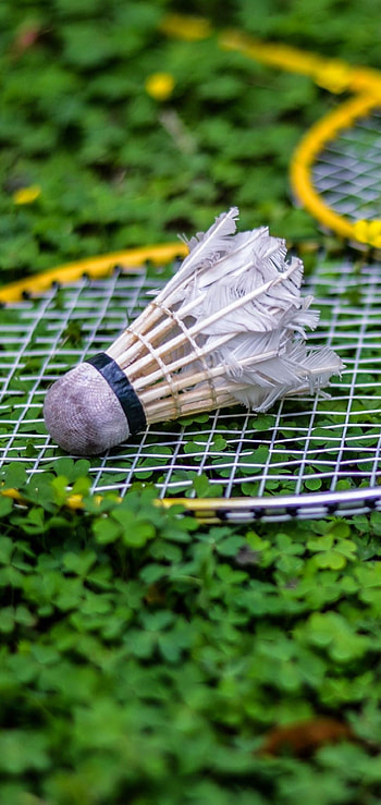 Badminton action shots, , Dynamic movement, Energetic players HD phone wallpaper