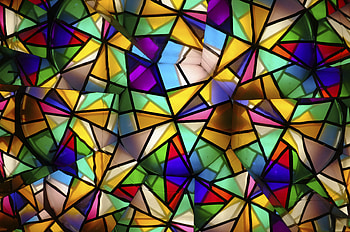Miscellanea, Miscellaneous, Multicolored, Motley, Glass, Fragments, Stained Glass, Curtain Wall HD wallpaper