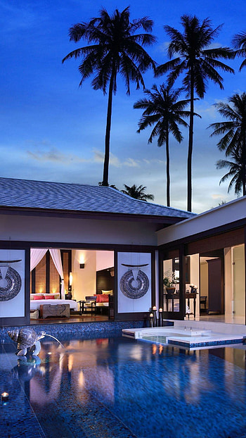 Holiday Home near Swimming Pool, swimming pool, holiday home HD phone wallpaper