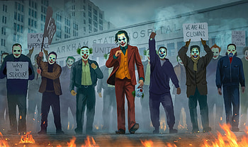 Joker We Are All Clowns, joker-movie, joker, 2019-movies, movies, artstation, superheroes HD wallpaper