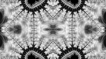 Trippy Psychedelic Fractal, trippy, psychedelic, aesthetic, black, white, Abstract, fractal, abstract black HD wallpaper