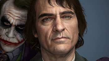 Joker, Joaquin Phoenix, Heath Ledger, Superheroes HD wallpaper