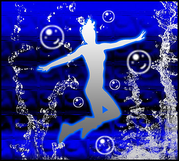 Water World ~~~`, dom, water, bubbles, imagination HD wallpaper