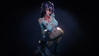 Chainsaw Man Reze, artist, artwork, art, ai, digital-art, artstation HD wallpaper