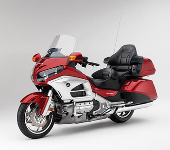 2012-goldwing, romance drive, super, nice, red HD wallpaper