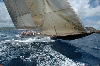 Velsheda, Yacht Racing HD wallpaper