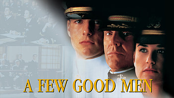 A Few Good Men, Gripping legal drama, Intense courtroom scenes, Tom Cruise's brilliance HD wallpaper