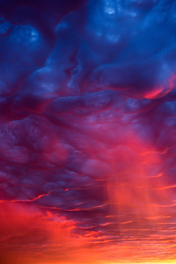Nature, Sky, Rain, Clouds, Shine, Light HD phone wallpaper