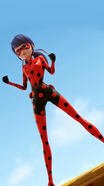 Ladybug & Cat Noir, Awakening animation, Ladybug , Cartoon animals HD phone wallpaper